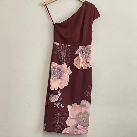 Ted Baker London Dresses Ted Baker One Shoulder Sheath Dress